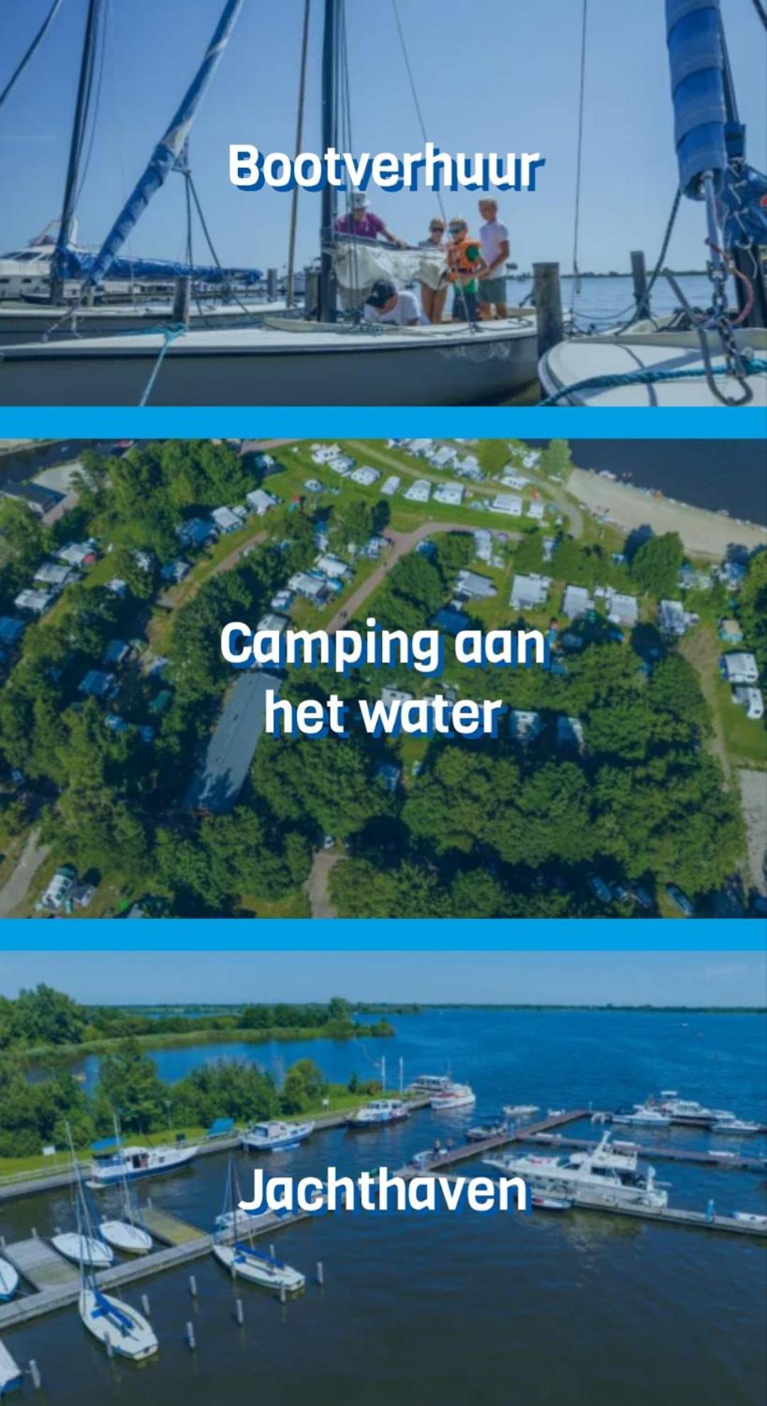 Us Twadde Plakje Op Vakantiepark Bergumermeer Suameer المظهر الخارجي الصورة